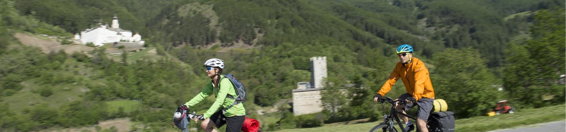 Giro in bici in Val Venosta