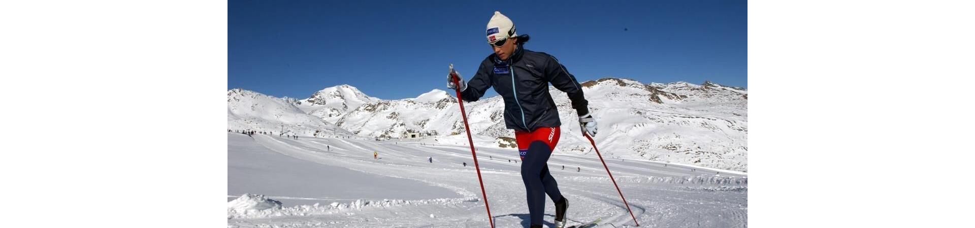 Höhenloipe am Schnalstaler Gletscher